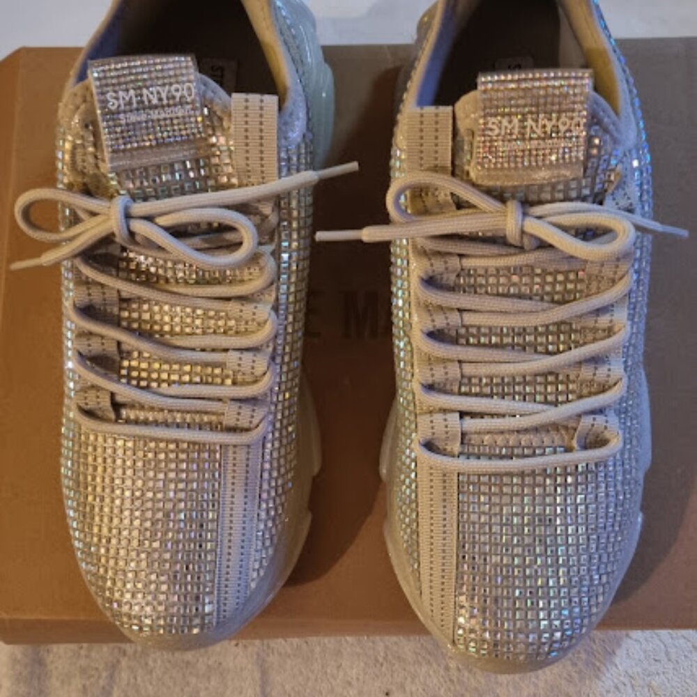 Steve Madden Rhinestone shoes 10M New